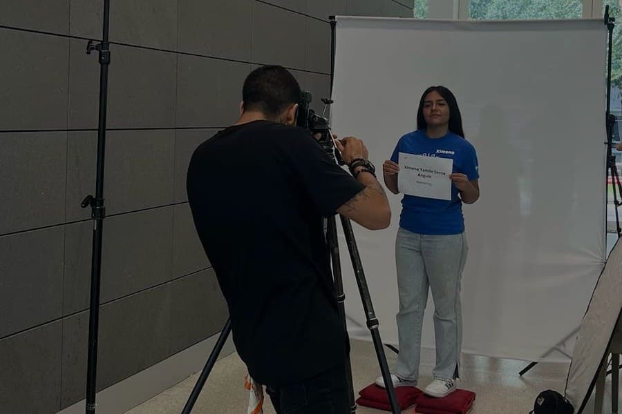 Sesión de fotos de la generación, detrás de cámaras